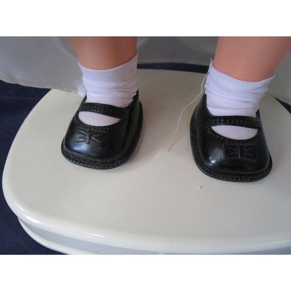 Animated Christmas Angel Doll 24" White Gold Lace Mantilla Trim Roses Candle IOB - Picture 12 of 12